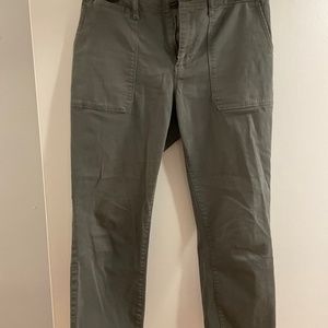 Sanctuary Green Cropped Pants